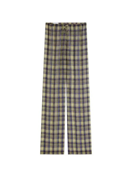Pantaloni Dries Van Noten verde