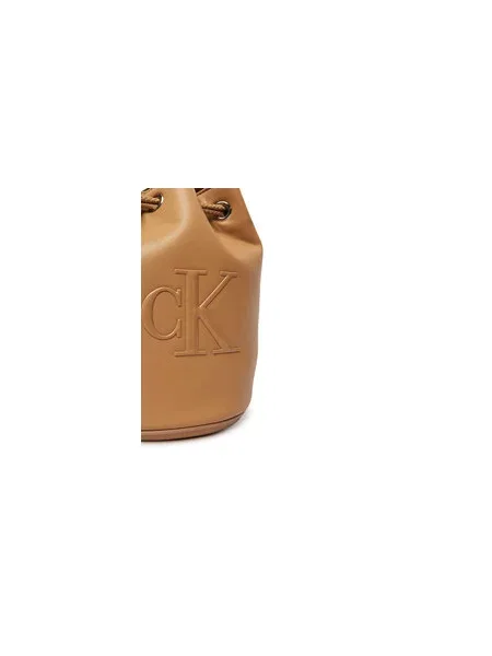 Kabelka Calvin Klein Bold Ck Small béžová