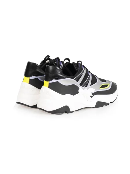 Sneakersy Patrizia Pepe skórzane czarne