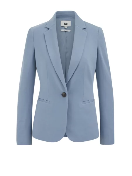 WE Fashion Sacou deschis albastru