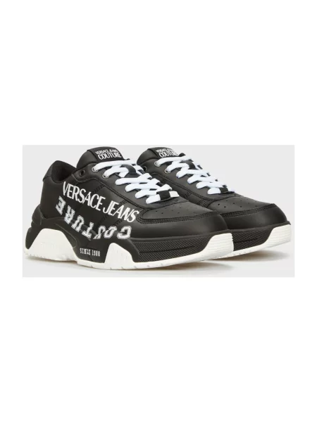 Sneakersy Versace Jeans Couture czarne