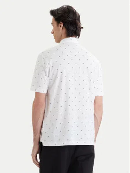 Armani Exchange Polo majica Bela bež