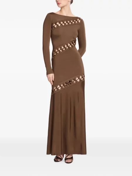 Lung rochie Elie Saab maro