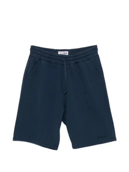 Pantaloni scurți Mc2 Saint Barth cu cordon albastru