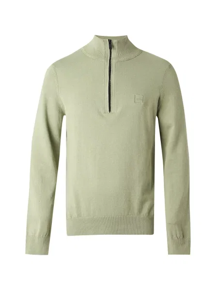 BOSS Pulover Kanobix deschis verde