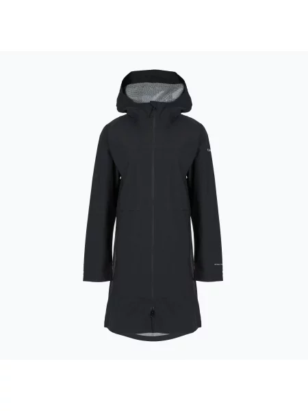 Pelerină de ploaie pentru femei Columbia Weekend Adventure II Long Shell black negru