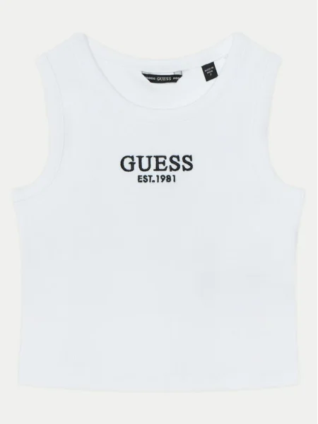 Tricou copii Guess alb