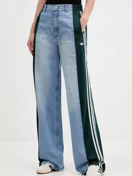 Spodnie Adidas Originals niebieskie