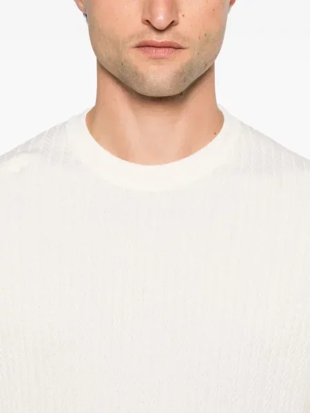 Пуловер Boss бяло