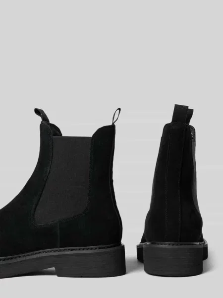 Buty chelsea z fakturowaną podeszwą model ‘BRANTLEY’ Steve Madden czarne