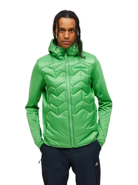 Kurtka Peak Performance Elevate Liner Hybrid Hood Jacket L zielona