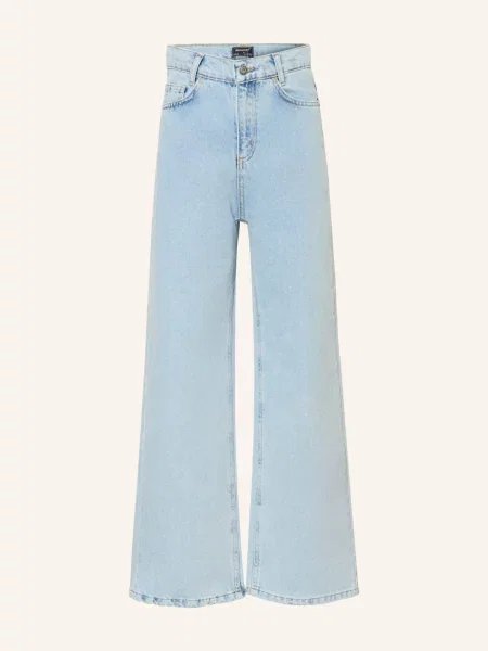 Blue Effect Džíny S Volným Střihem light blue stone washed modré