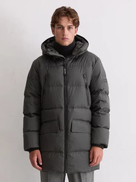 Пуховик Marc O'polo серый