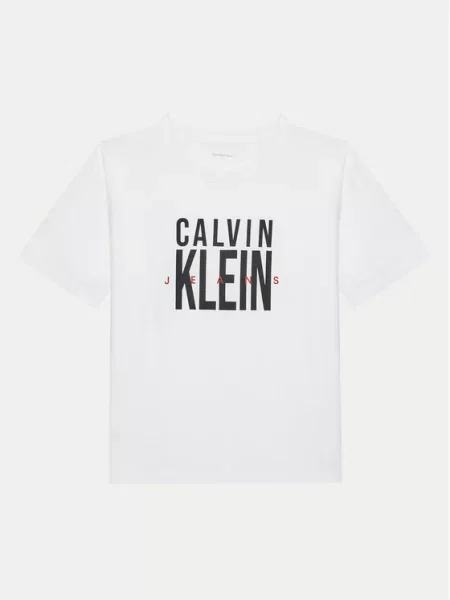 Calvin Klein Jeans T-shirt Bold Graphic bijela