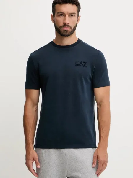 Emporio Armani tricou marin uni albastru