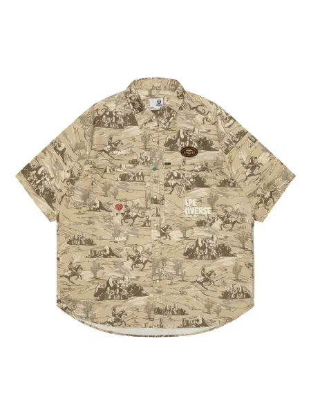Риза Aape By *a Bathing Ape® бродирана