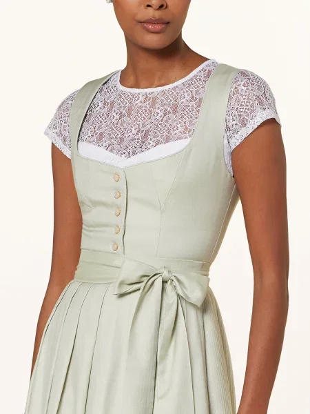 Hammerschmid Dirndl Halenka Dorle Z Krajky bílá