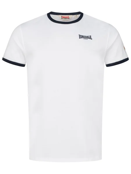 LONSDALE Tricou Trelill albastru închis alb