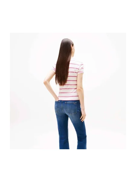 Tricou Tommy Jeans alb