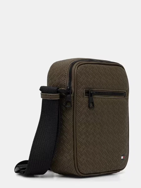 Tommy Hilfiger Torbica iz umetnega usnja zelena