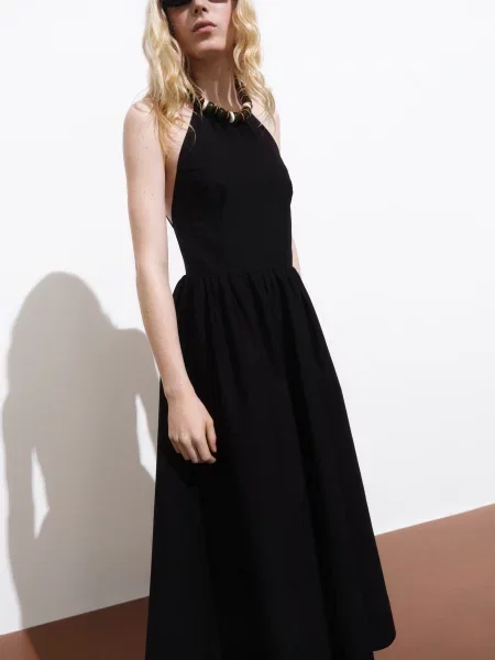 Сукня максі MANGO чорний