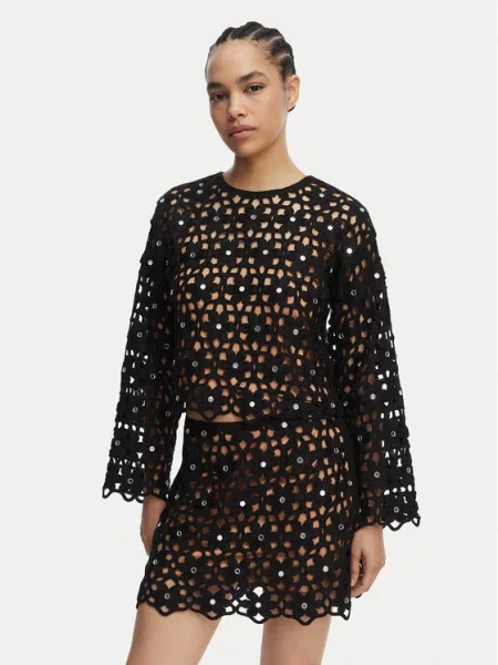 MICHAEL Michael Kors Bluză negru