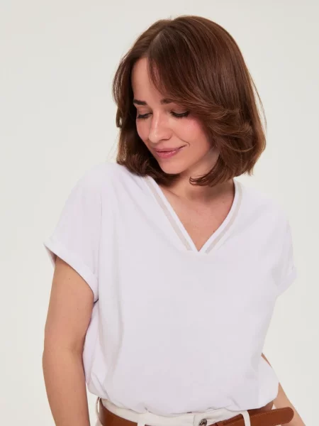 Tricou Marisse alb