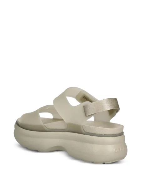 Sandale Crocs cu platformă cu bretele