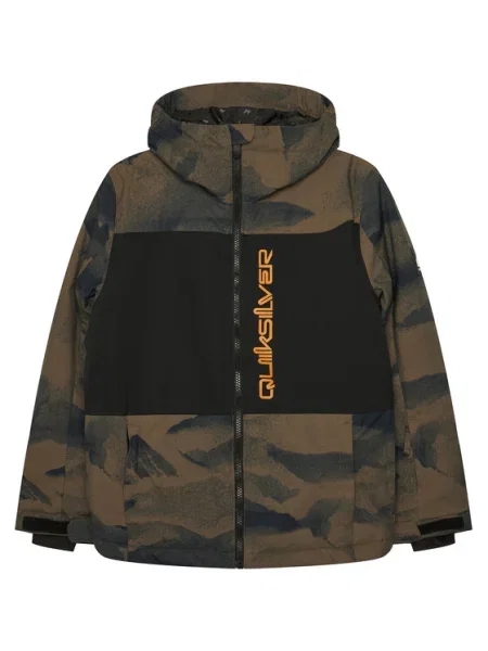 Quiksilver Geacă pentru snowboard Side Hit Kaki