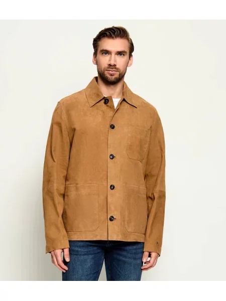 Tommy Hilfiger Geacă | piele întoarsă