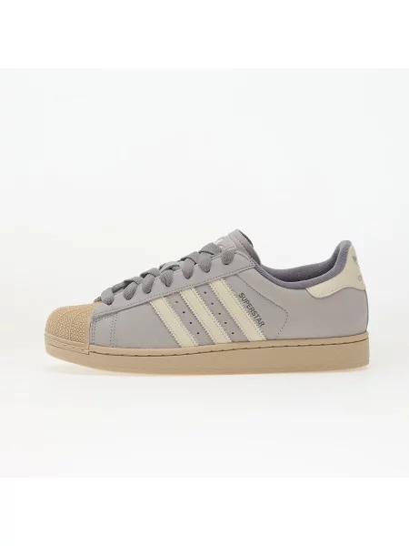 Tenisky adidas Superstar II Grey Two/ Off White/ Stokha EUR 43 bílé