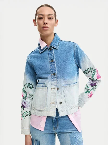Desigual Дънково яке Dakota светлосиньо