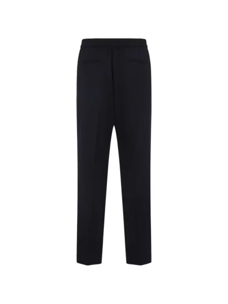 Pantaloni Paul Smith de lână albastru