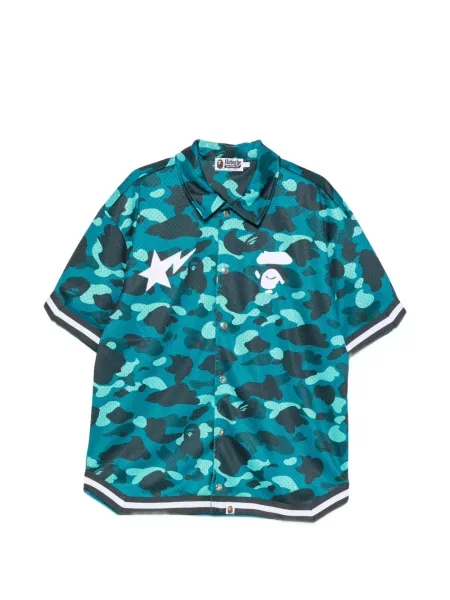 Košulja A Bathing Ape® s printom zelena