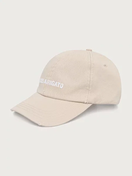 Axel Arigato AA Logo czapka z daszkiem beżowa