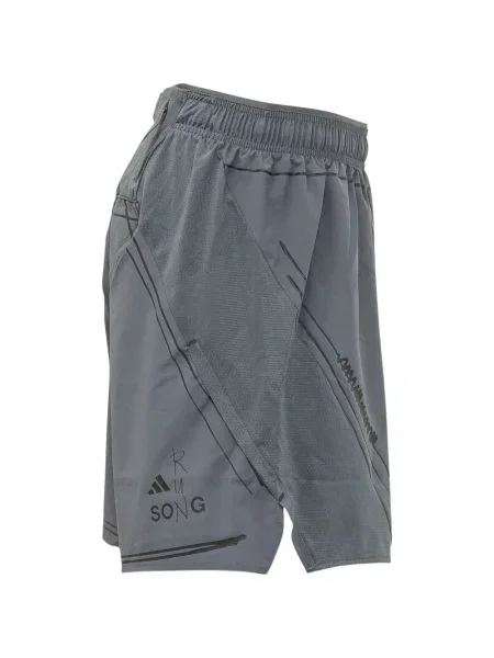 Tricou Adidas cu imagine gri