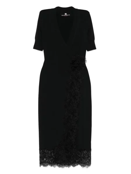 Rochie Ermanno Scervino din dantelă plic de costum negru