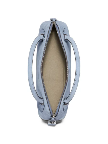 Top Tory Burch din piele de căprioară albastru