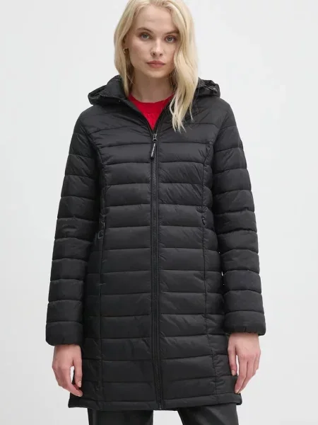 Яке Pepe Jeans AMMY LONG зимен модел черно