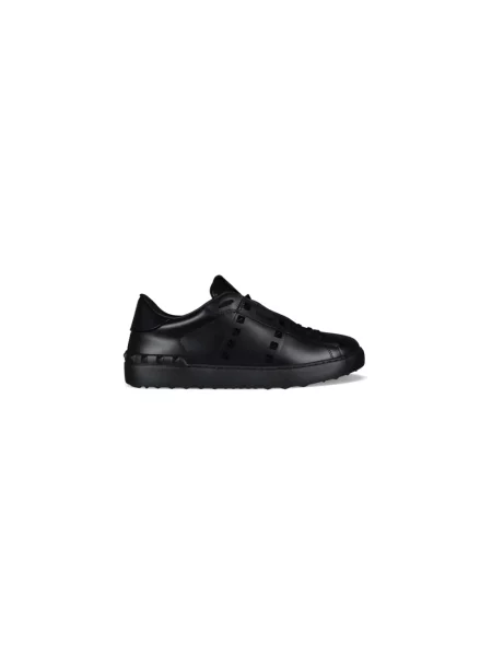 Sneakersy Valentino Garavani skórzane czarne