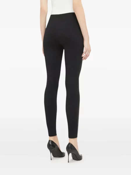 Leggings Wolford din piele negru