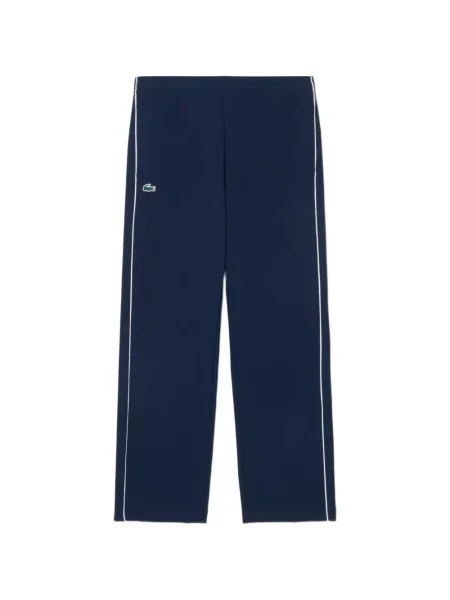 Pantaloni Lacoste alergare albastru