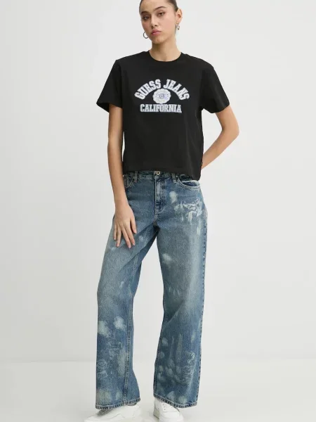 Футболка Guess Jeans чорний