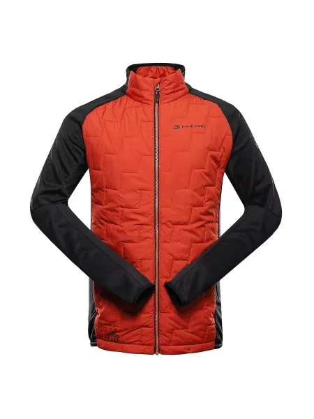 Bluza sportowa z wełną merino Alpine Pro Jorw czerwona