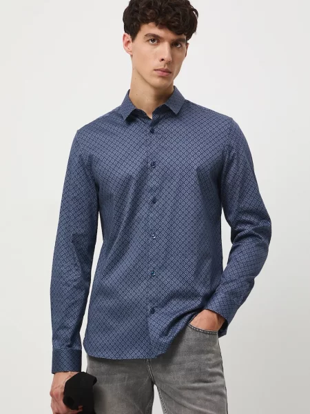 Košile Medicine více barev slim s klasickým límcem