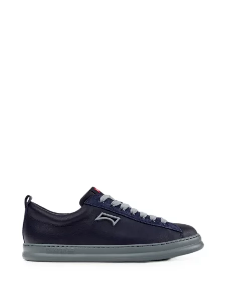 Sneakerși Camper din piele albastru