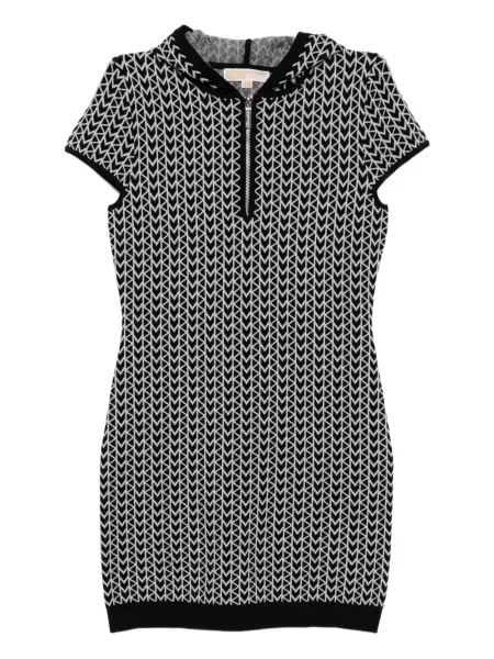 Sukienka Michael Kors z kapturem garniturowa czarna