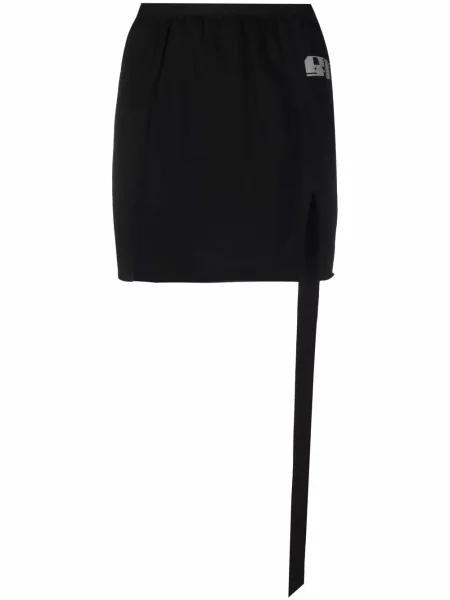 Fustă Rick Owens Drkshdw cu imagine negru