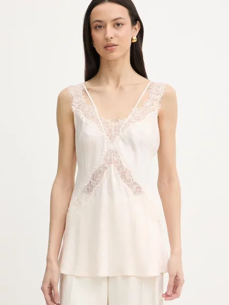 Pinko bluza s naramenicama za žene od bež