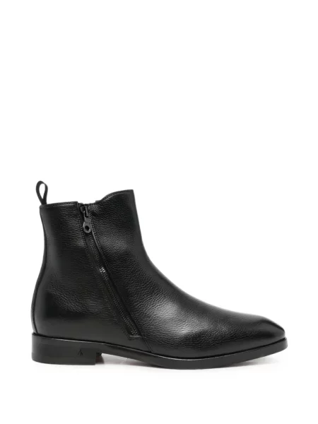 Botine Morgillo din piele negru